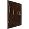Ekena Millwork 19 5/8in. W x 19 5/8in. H Savannah EnduraWall Decorative 3D Wall Panel Covers 2.67 Sq. Ft. WP20X20SVAMB - alternate 5